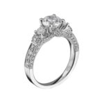 Tiara 1ct Round .82CTW