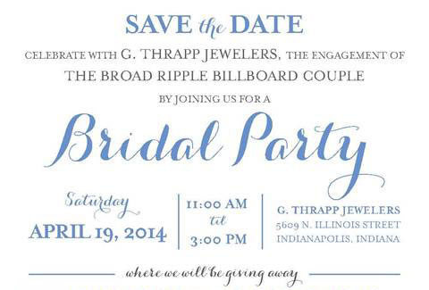 Save-the-Date-Bridal