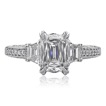 Crisscut Round Diamond Ring G52-RD100