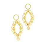 Classic Marquis Scroll Earring Charms