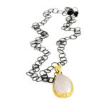 Large Link Oxidized Chain and Druzy Enhancer