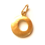 18KY Halo Charm