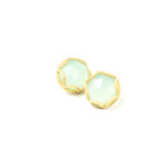 18KY SL Aqua Marine Studs