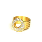 18KY Big Halo Ring  
