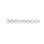 Oval Flat Link Bracelet- Medium
