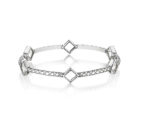 Quilted Diamond Slide-On Bracelet