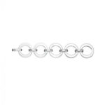 Oval Flat Link Bracelet- Large