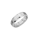 6MM CF PLATINUM WEDDING RING