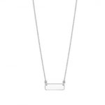 Mini Bar Engravable Necklace 
