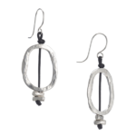 Woven Stone Earrings