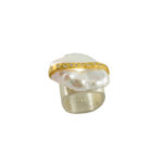 Large Baroque Pearl Ring