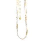 November Citrine Birthstone Harmony Gold Necklette