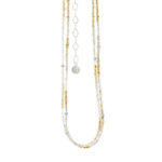 November Citrine Birthstone Harmony Silver Necklette
