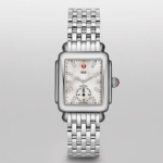 Deco 16mm Diamond White Dial Watch