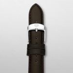 Espresso Patent Leather Strap - 18mm